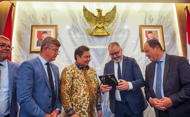 Airlangga Hartarto_delegasi Perancis infosawit