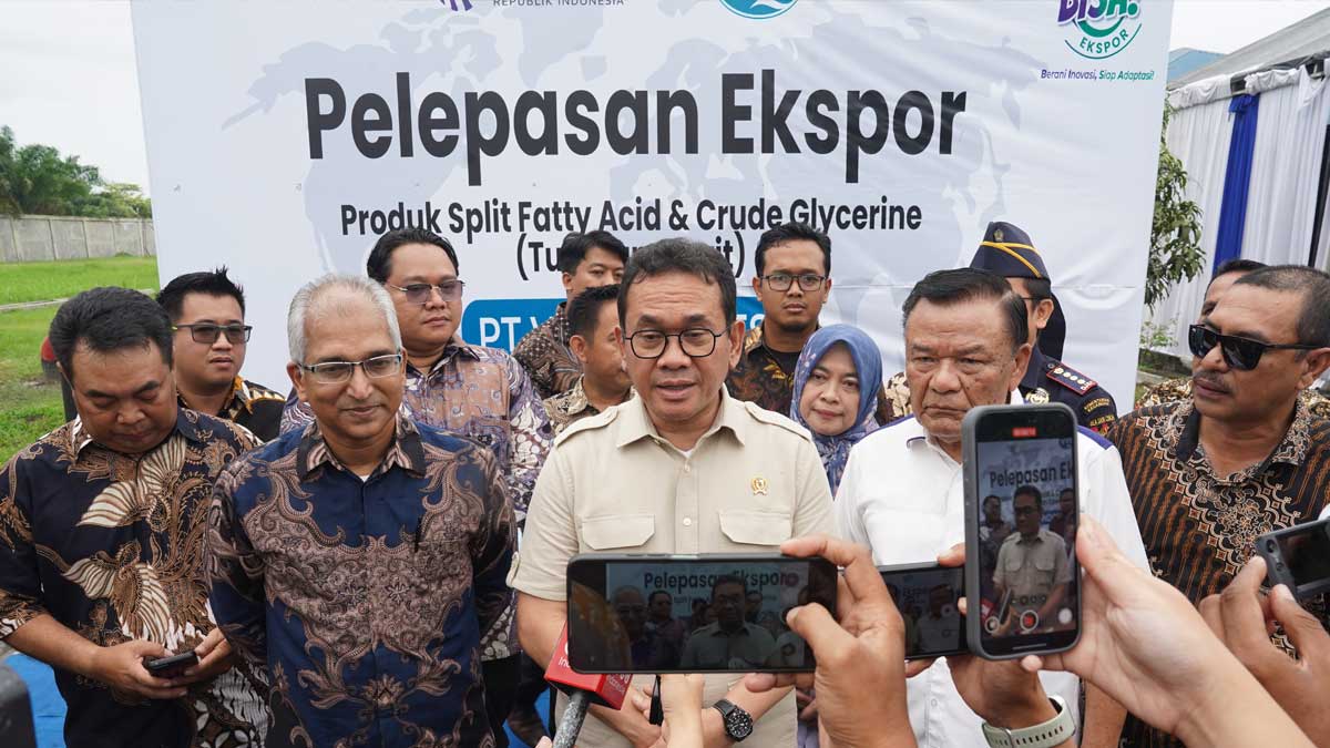 Menteri-Perdagangan-Budi-Santoso-lepas-Ekspor-Hilir-Sawit InfoSAWIT