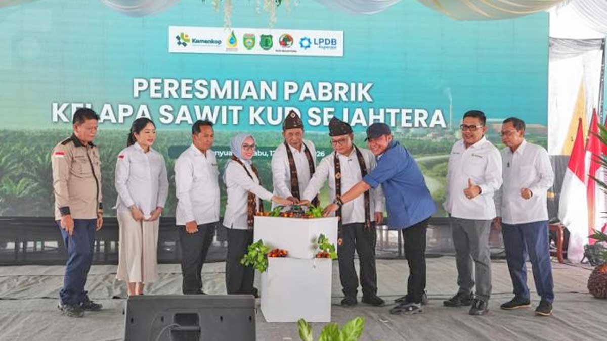 Peresmian-Pabrik-CPO-KUD-Sejaherra InfoSAWIT