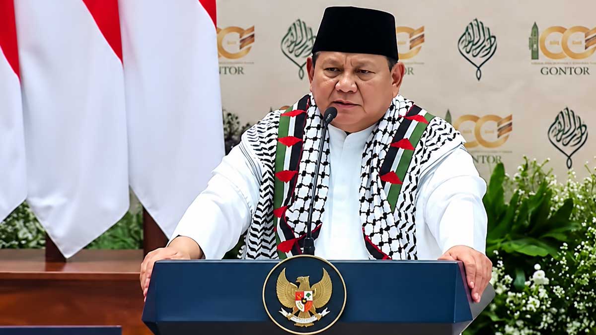 Prabowo-Subianto-di-Gontor InfoSAWIT